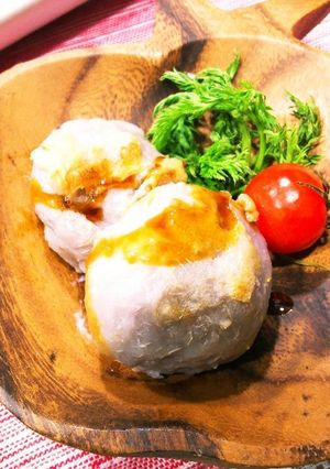 里芋で！もちもちいももち-レシピのメイン写真