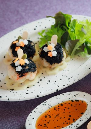 ひじきの海老団子-レシピのメイン写真