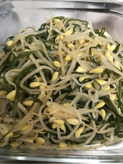 簡単常備菜 豆もやしと切り昆布の炒め物-レシピのメイン写真