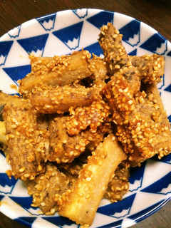 常備菜に!ごぼうのみそごま酢炒め-レシピのメイン写真