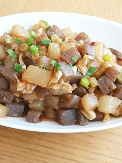 モツ煮込み風☆大根と蒟蒻の味噌煮込み-レシピのメイン写真
