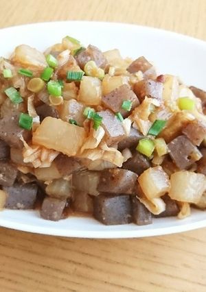 モツ煮込み風☆大根と蒟蒻の味噌煮込み-レシピのメイン写真