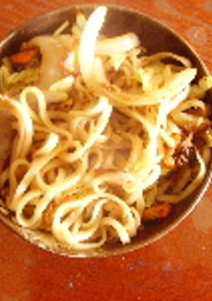 ソース焼きうどん-レシピのメイン写真