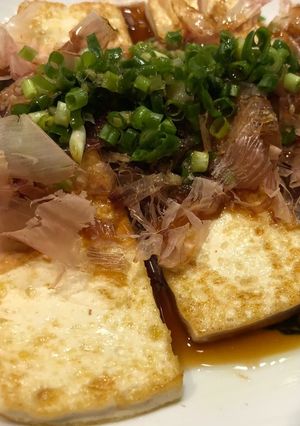 簡単！薄切豆腐のオリーブオイル焼き-レシピのメイン写真