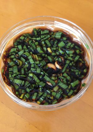 万能調味料？葉にんにくの醤油づけ-レシピのメイン写真