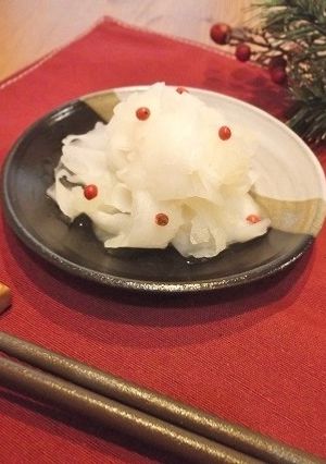 大根おろしとピーラー大根のなます-レシピのメイン写真