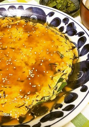 簡単!朝食や丼◎ひじき入りニラ玉-レシピのメイン写真