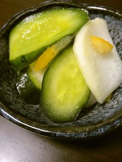簡単!大根ときゅうりのゆずの浅漬け-レシピのメイン写真