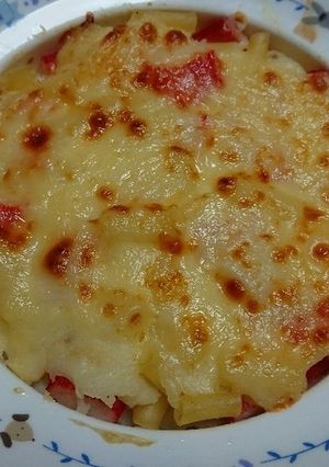【幼児食】カニカマグラタン-レシピのメイン写真