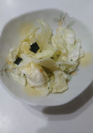 お茶漬けの素サラダ-レシピのメイン写真