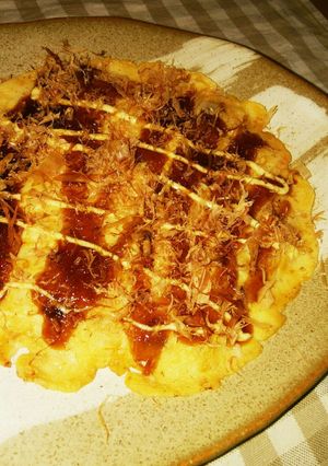 フライパンで簡単！平らな適当たこ焼き-レシピのメイン写真