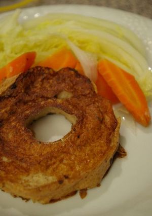和麩～ステーキ☆豆乳で(マクロビＯＫ）-レシピのメイン写真