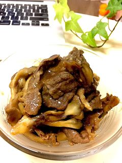 牛肉と舞茸のしぐれ煮-レシピのメイン写真