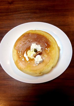 ホエー入りホットケーキ-レシピのメイン写真