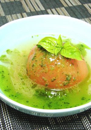 ✿丸ごとトマトおでんのバジルソース✿-レシピのメイン写真