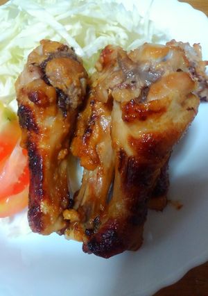 手羽元の味噌焼き。-レシピのメイン写真