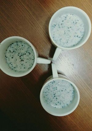 材料4つ！かんたんゴマプリン-レシピのメイン写真