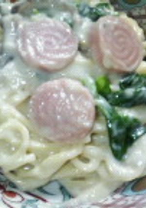 ☆野薔薇の咲いたようなクリームパスタ☆-レシピのメイン写真