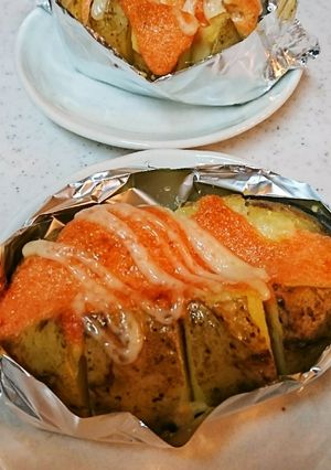 簡単！ポテトまるごと明太グラタン-レシピのメイン写真
