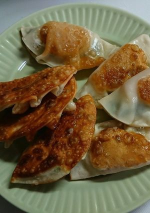 【幼児食】餃子の皮でつつんでみました。-レシピのメイン写真