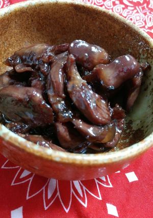 ～鶏ハツの砂糖煮込み～-レシピのメイン写真