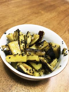フライパン1つで揚げない! 短冊大学いも-レシピのメイン写真