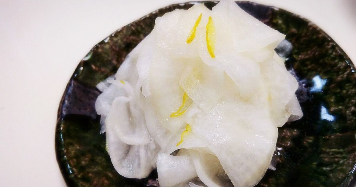 副菜に爽やかな【大根のレモンなます】 by タワまん