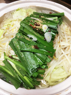 日本酒が止まらない!もつ鍋(鍋キューブ)-レシピのメイン写真