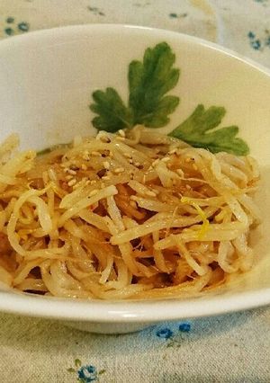 簡単、おつまみもやし-レシピのメイン写真