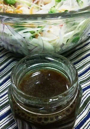 わさび醤油ドレッシング-レシピのメイン写真