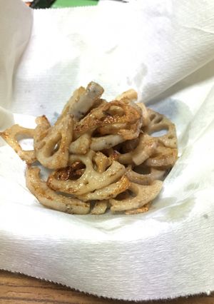 レンコンカリカリバター焼き-レシピのメイン写真