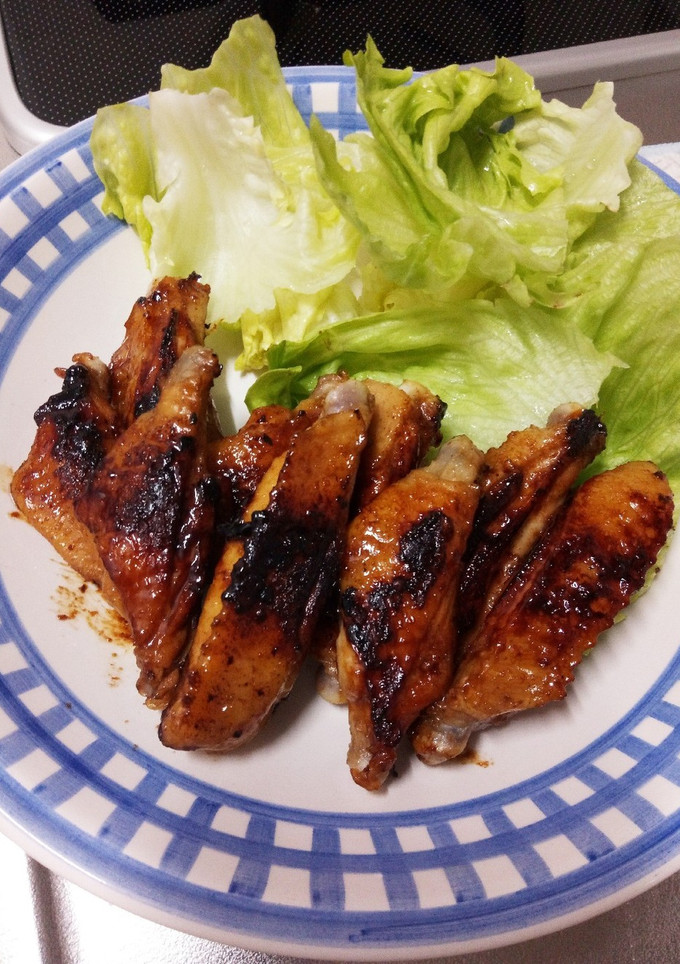 漬けて焼くだけ！手羽中のタレ焼き-レシピのメイン写真