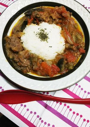超簡単トマト牛肉煮込み(о´∀`о)ノ-レシピのメイン写真