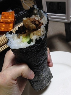【減塩】なんちって焼肉恵方巻き-レシピのメイン写真