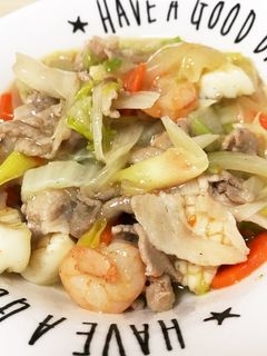 余った野菜で!中華炒め!-レシピのメイン写真