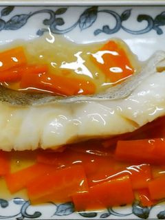 簡単♬和食❀タラと人参の和風餡掛け❀-レシピのメイン写真