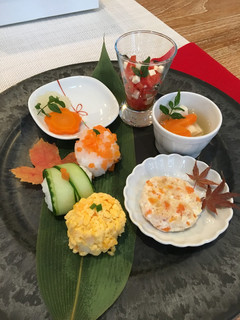 手まり寿司 1歳 バースデープレート-レシピのメイン写真