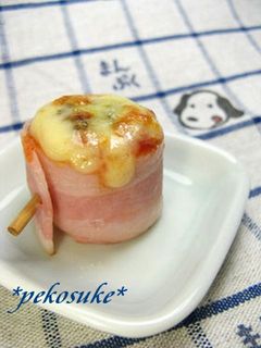 おさかなソーセージ&ベーコンの一口ピザ-レシピのメイン写真