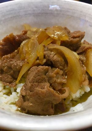 めんつゆ活用シリーズ！汁だく牛丼-レシピのメイン写真
