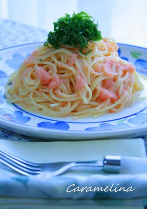 大人の明太子パスタ-レシピのメイン写真