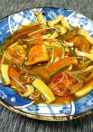 簡単！カニカマ(衣焼き)酢豚風-レシピのメイン写真