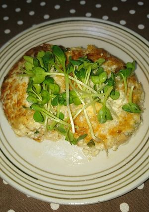 和風！豆腐バーグですっ。-レシピのメイン写真