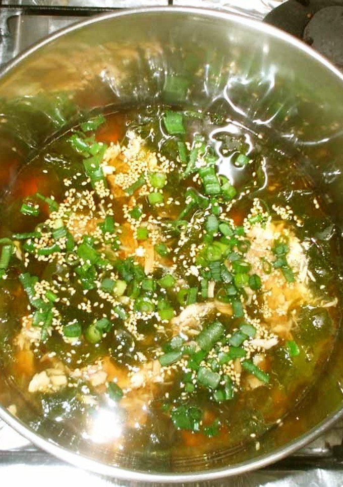 食べるわかめスープ♪簡単-レシピのメイン写真