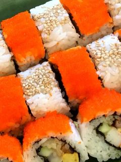 クリスマスにクリスマきスし(巻き寿司)♪-レシピのメイン写真