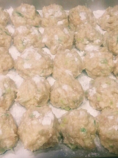 鍋用トリ肉団子の作り置き(冷凍保存)-レシピのメイン写真