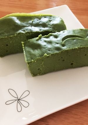 もっちり豆腐抹茶ケーキ-レシピのメイン写真