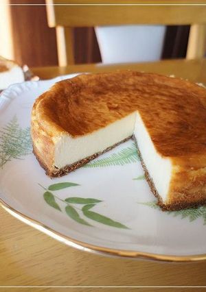 濃厚ベイクドチーズケーキ（小麦粉不使用）-レシピのメイン写真