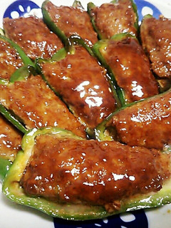 ピーマンの肉詰め-レシピのメイン写真