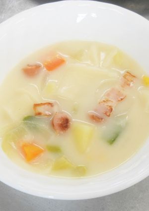 まろやかシチューおきりこみ-レシピのメイン写真