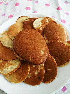 ミルクティー風味のどら焼きの皮-レシピのメイン写真